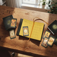 2026 celestial journal in black and lucid dreams tarot black eclipse edition