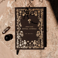 linen ritual journal | inner focus | Midnight Black