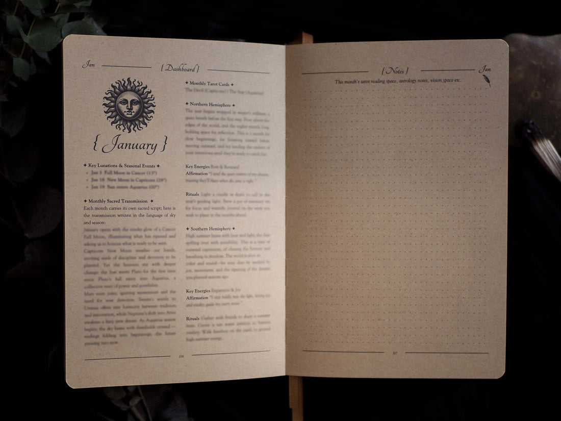 2026 Celestial Journal – Seasonal & Astrological Almanac