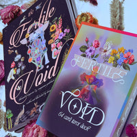 The Fertile Void Tarot deck box and magazine
