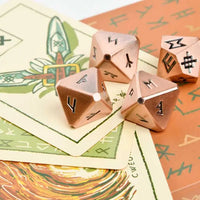 green glyphs rune dice