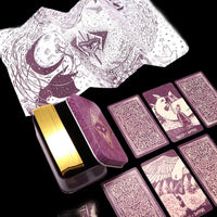mini light visions tarot cards along with box and booklet
