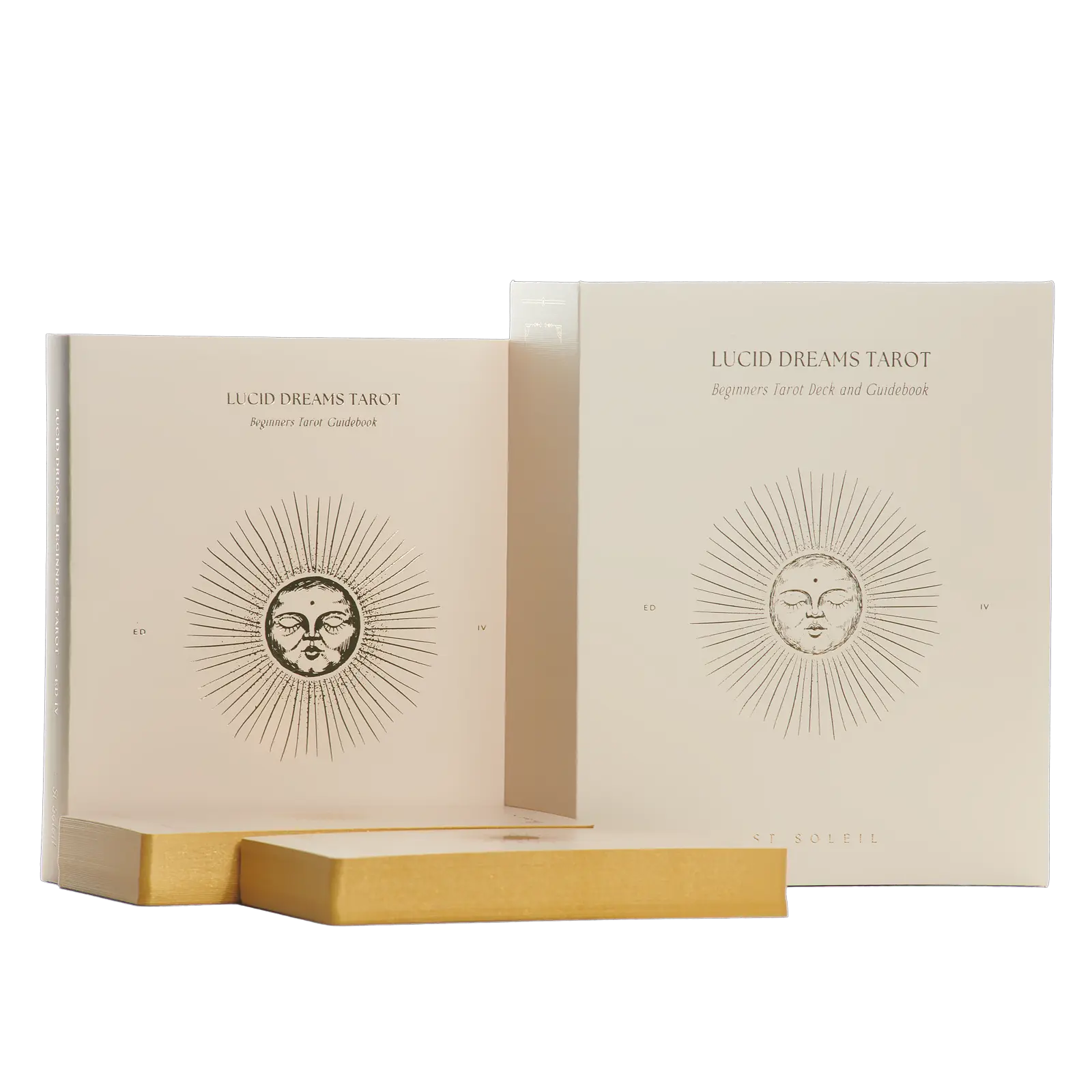 洋書 LUCID DREAMS BEGINNERS TAROT Lucid Dreams' Beginners Tarot • 4th Edition • Beige • St