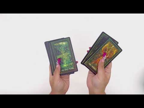 holographic oracle cards Simple Graduation Party Invite main image 0