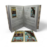 sailors arcana tarot companion book with illustrations preview