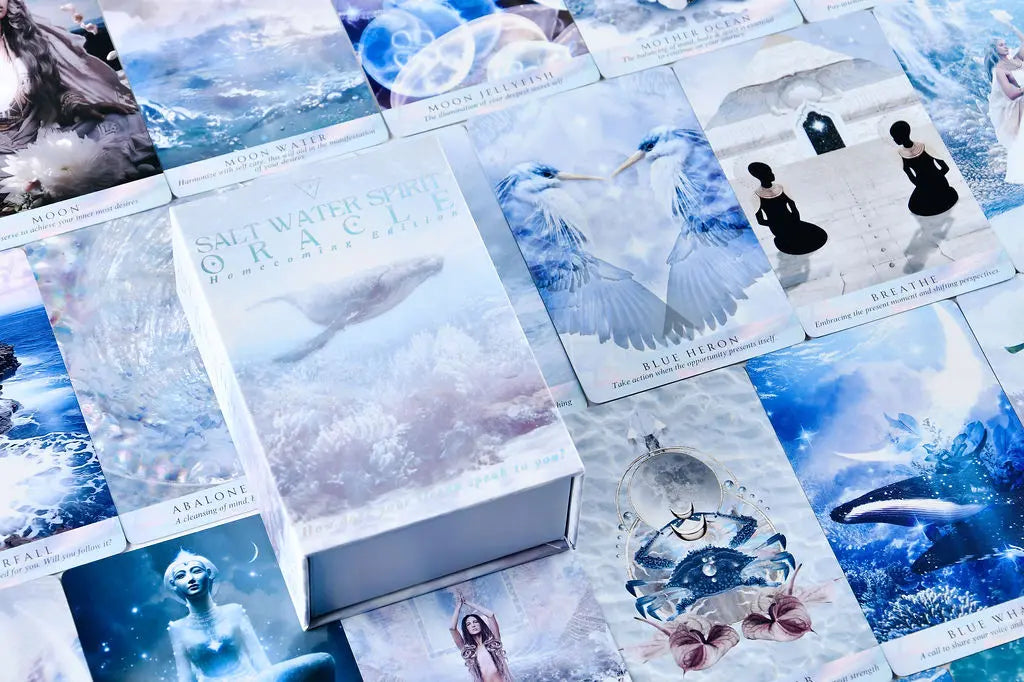 貴重　新品未開封　SALT　WATER 　SPIRIT　ORACLE　CARDS Salt Water Spirit Oracle – Tarot Stack