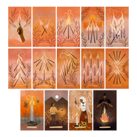 the lighted window tarot | wands