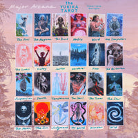 yukika tarot major arcana cards preview
