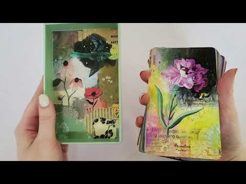 Flower Medicine Oracle Deck by Cathy Nichols - Walkthrough And Unboxing