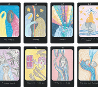 iris oracle deck cards sixty five to seventy two by artist Mary Evans (Spirit Speak)