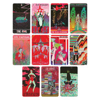 mars power tarot major arcana cards 0 to 10