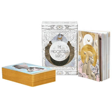 the moonchild tarot deck box. The moonchild tarot deck by Danielle Noel Starseed Designs inc.