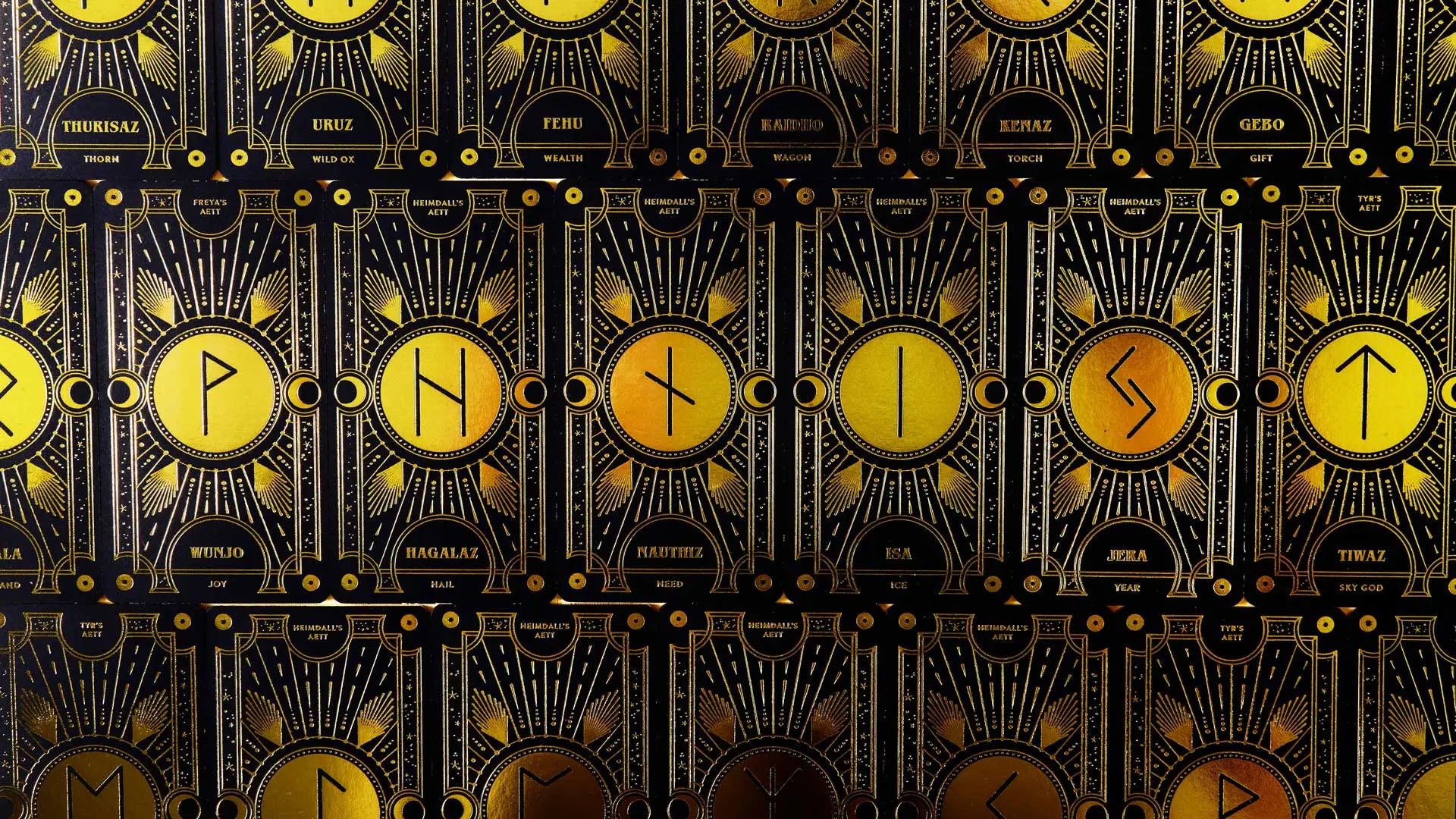 Stacked Runes Why the Cosmic Whisper Rune Deck is Unique & Beautiful – Tarot Stack