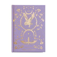 2027 year of growth journal by dreamy moons cover lavender
