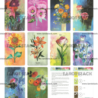 Flower Medicine Oracle Deck by Cathy Nichols - 37 to 46 Flower Cards and 2 Guide cards.
