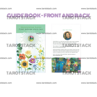 Flower Medicine Oracle deck By Cathy Nichols - Front And Back of Guidebook