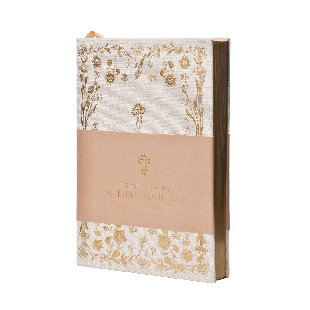 Inner Focus Linen Ritual Journal 2nd edition | St. Soleil