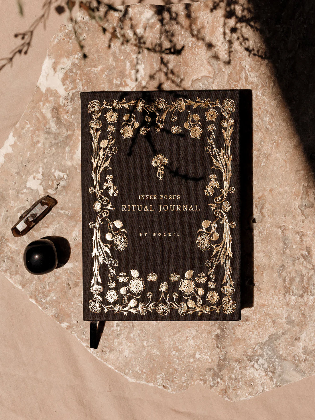 linen ritual journal | inner focus | Midnight Black