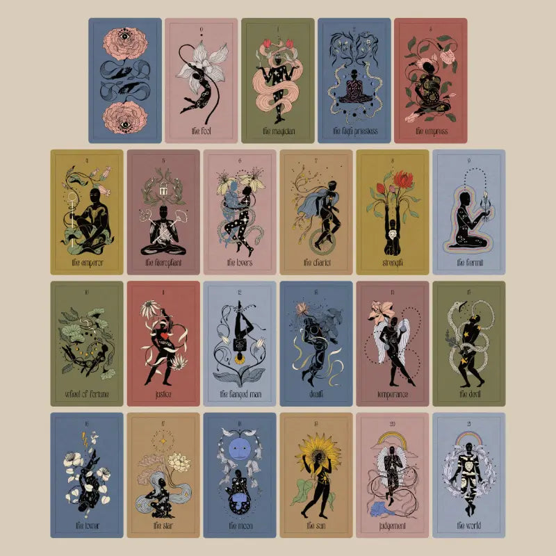 rosa obscura tarot | major arcana cards