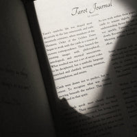 tarot journal preview of inside| created by St. Soleil