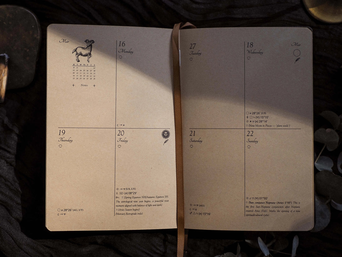 2026 Celestial Journal – Seasonal & Astrological Almanac
