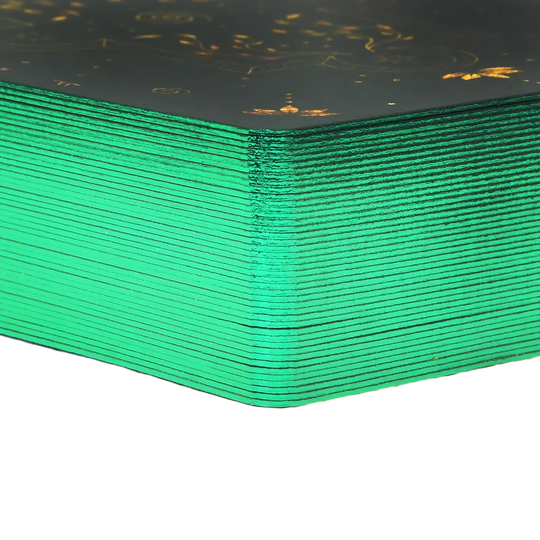 A BEAUTIFUL GILDED EDGE ON EACH CARD