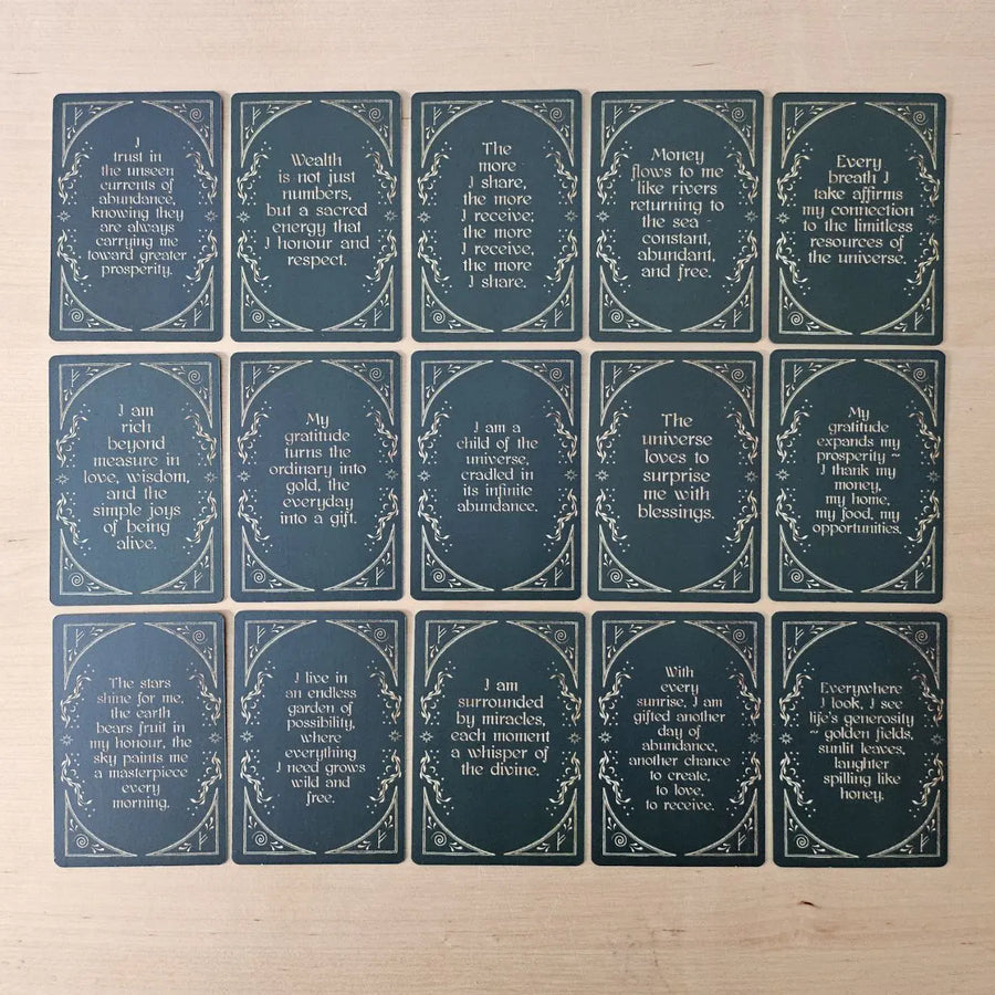 Abundance Affirmations Cards