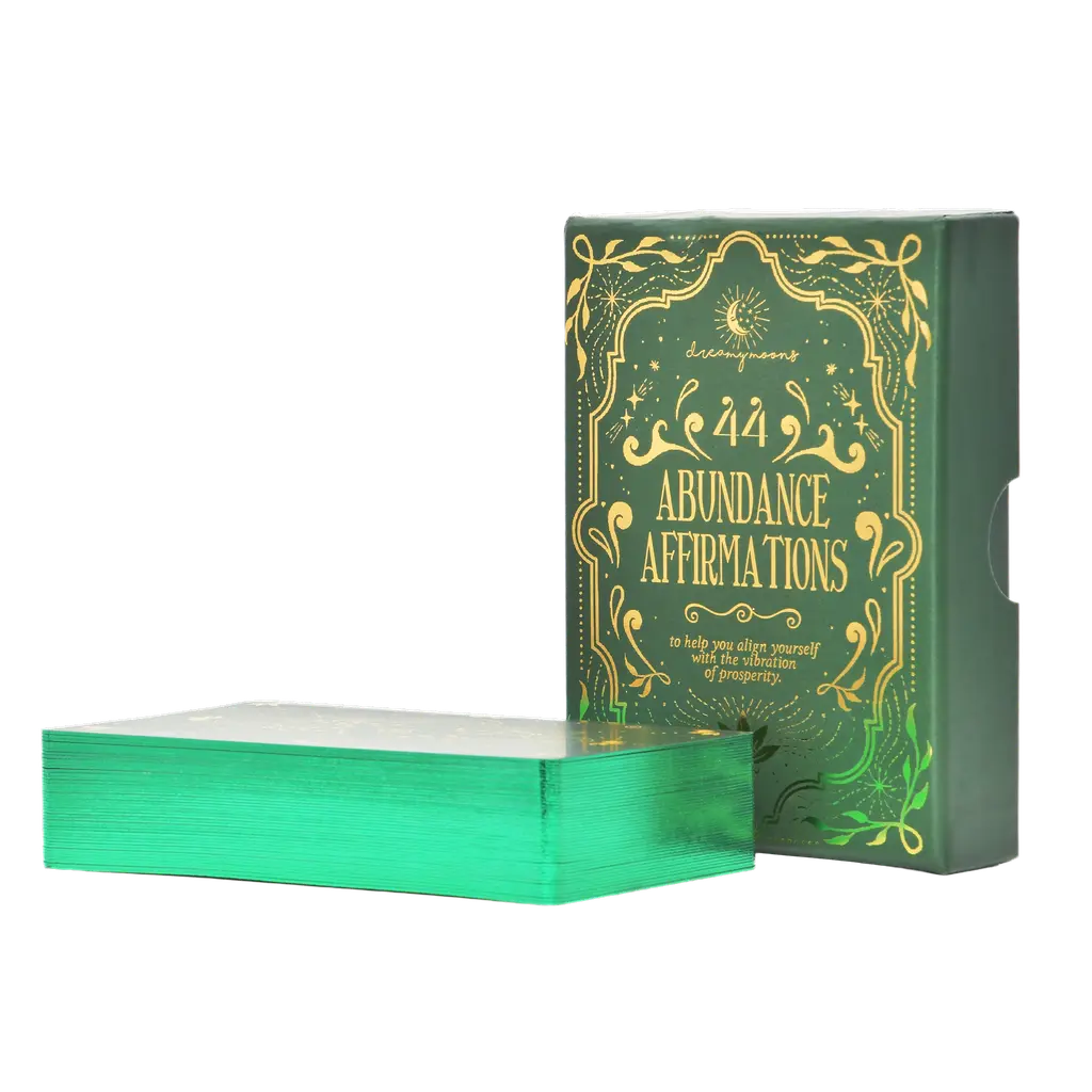 abundance affirmations cards by Dreamy Moons