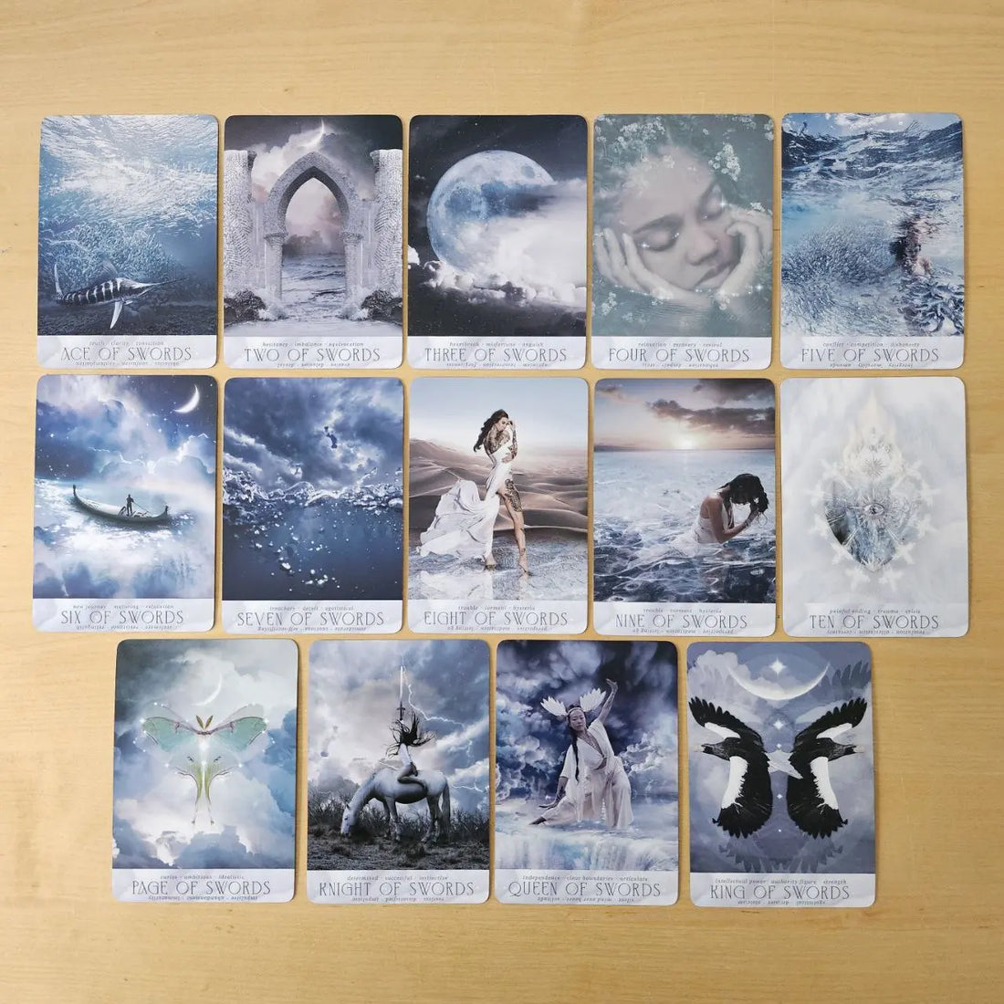 Age of Aquarius tarot swords