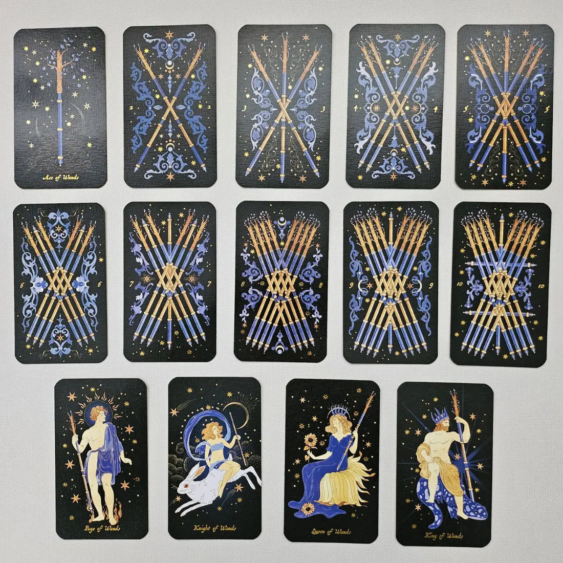 aurora tarot deck | wands