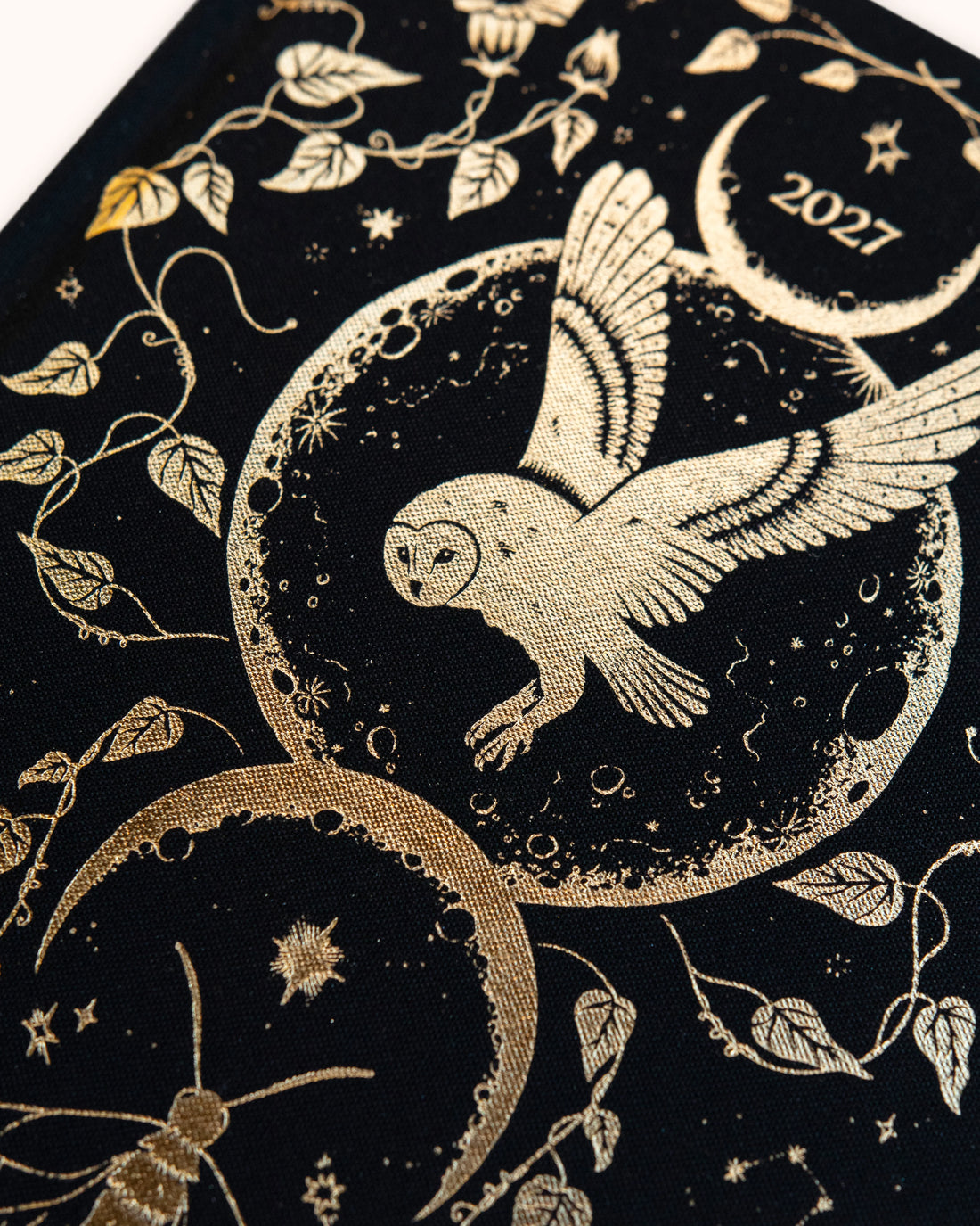 2027 year of growth journal by dreamy moons cover black onyx