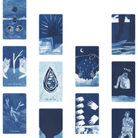 blue earth tarot deck and cards