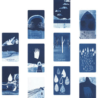 blue earth tarot deck cards