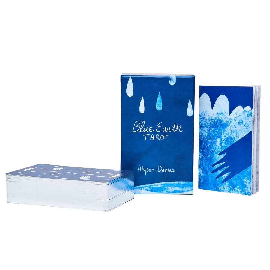 blue earth tarot deck by Alyson Davies 