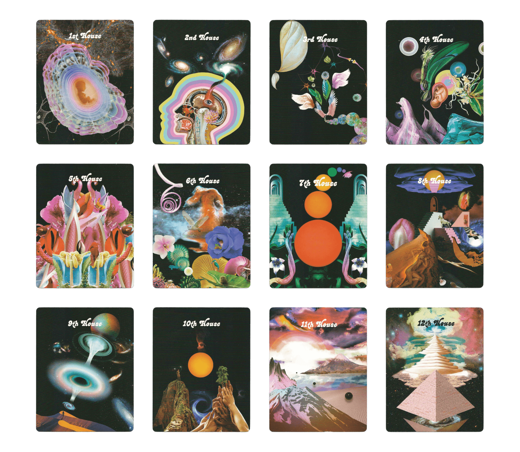 Celestial Bodies Oracle Deck by Serpentfire | Altar Size – Tarot Stack