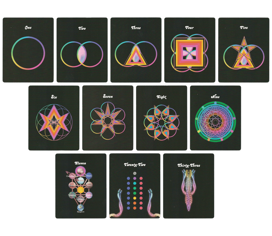 numerology cards of celestial bodies oracle deck by Devany Amber Wolfe (SERPENTFIRE)