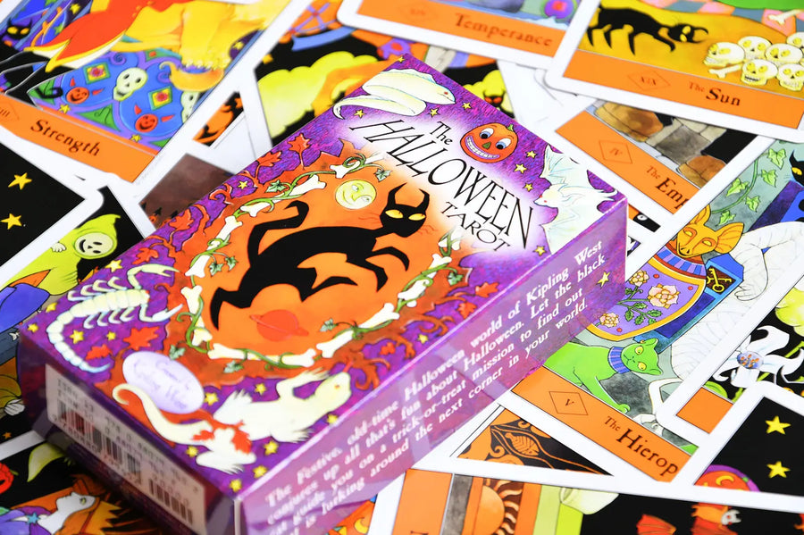 Halloween Tarot Deck/ Book Set