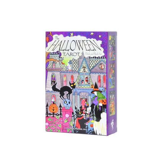 FUN HALLOWEEN THEMED DECK AND BOOK SET OUTER BOX