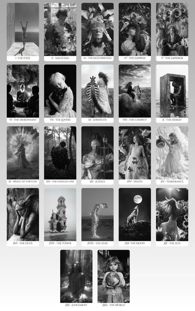 compos mentis tarot major arcana cards preview