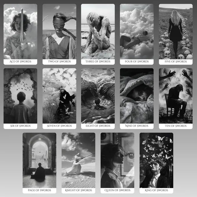 compos mentis tarot swords cards preview