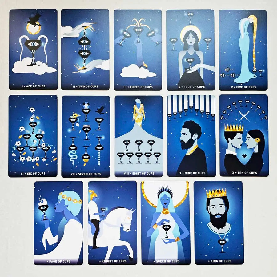 dark heart tarot | cups