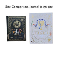 A6 size journal | Size comparison with Dreamy Moons tarot deck box