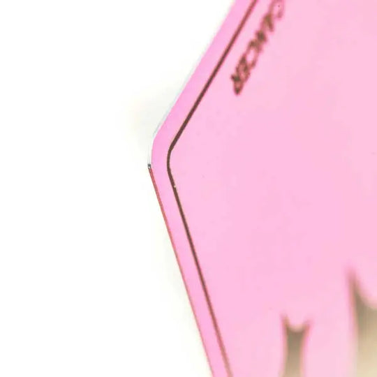 SHUFFLE-FRIENDLY, THICK CARD STOCK, PINK CARDS