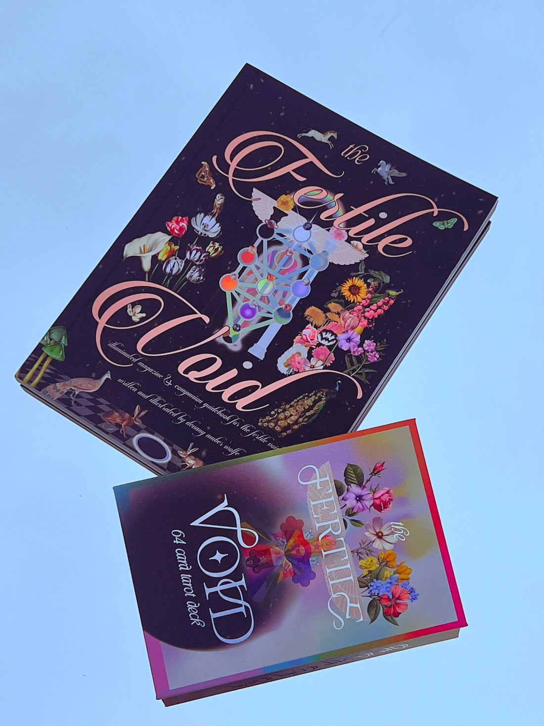 fertile void tarot deck and magazine