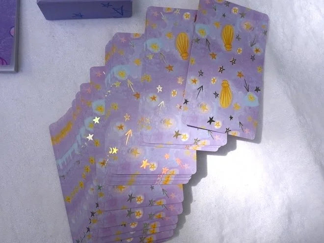 card backs on field of stars oracle