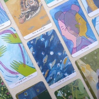 field of stars oracle cards preview by alyson davies