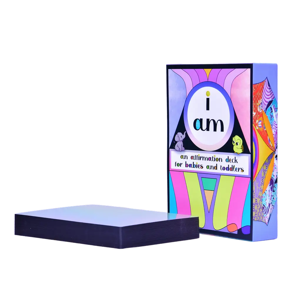 Colorful affirmation deck for babies and toddlers