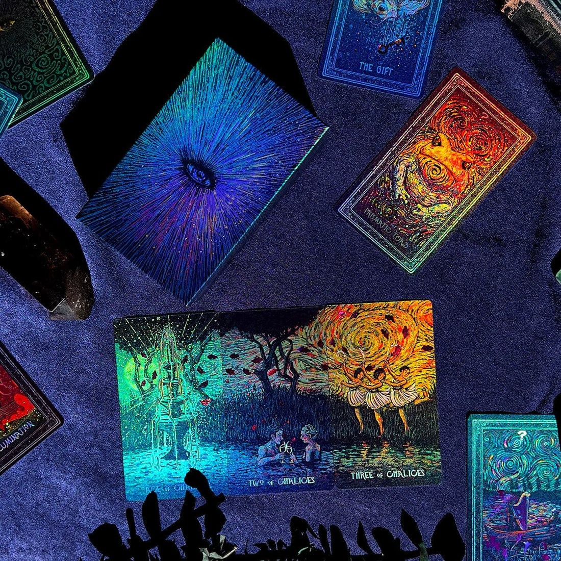 illuminated prisma visions tarot | 10th anniversary edition