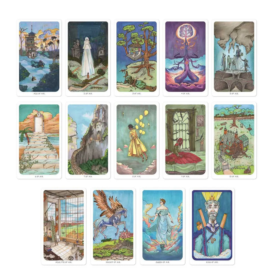 journey tarot | air cards preview
