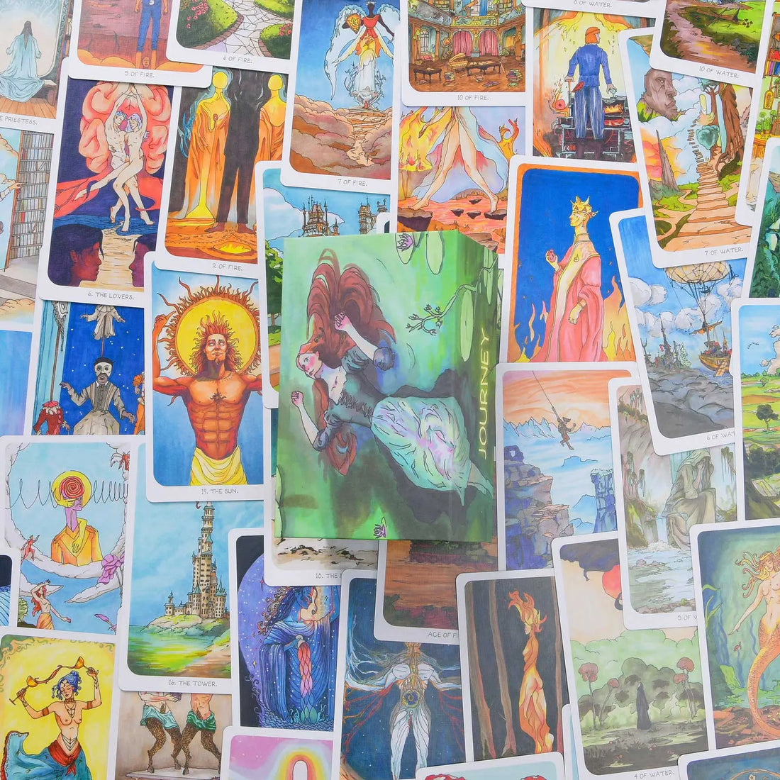 journey tarot deck by teagan turner